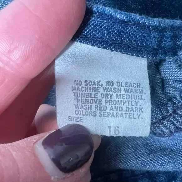 OshKosh B'gosh Denim Midi Skirt in Blue - Picture 13 of 13